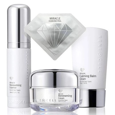 NEW Renecell Miracle Diamond Peel Program 4 Set anti aging FAST&SAFE