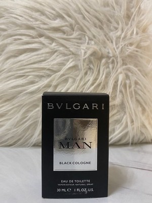 Bvlgari Man Black Cologne Eau de Toilette 30 ml Spray Muy Raro