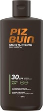 Moisturising Sun Lotion SPF 30 200ml, Water-Resistant Piz Buin 30 Sunscreen w... 44.45 per litre