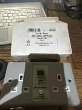 Safety Sure Type A RCD Twin Unswitched Socket  13amp 