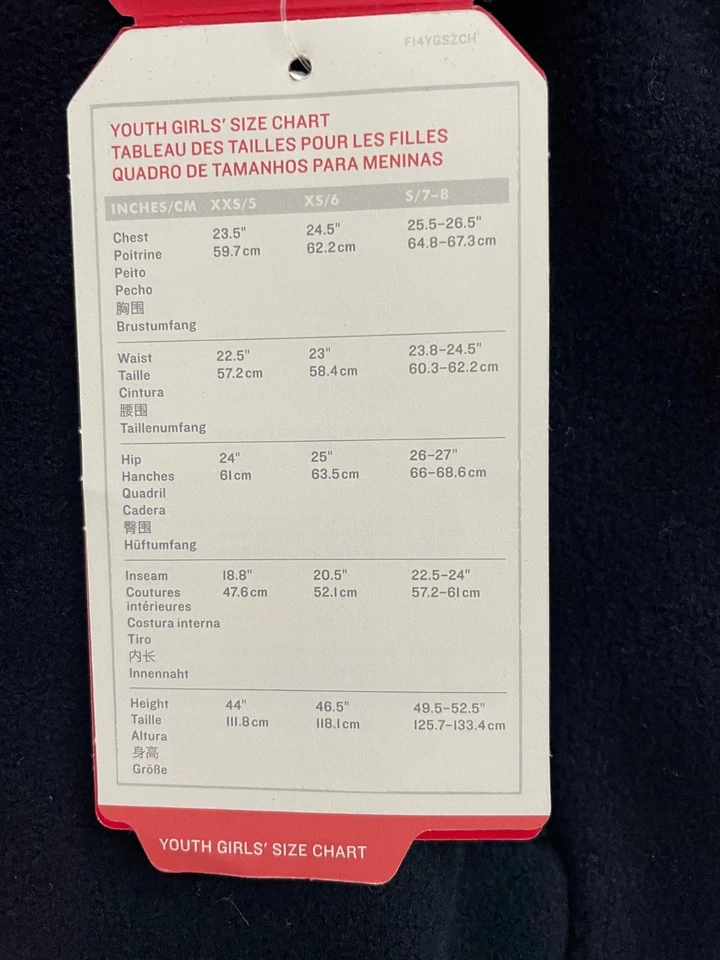 NWT THE NORTH FACE GIRL DENALI FLEECE JACKET - Black - L (14-16) - Image 3 of 4