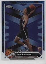 2023-24 Topps Chrome Blue Basketball Refractor Jalen Wilson #61 07rd