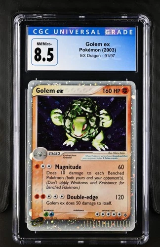 Golem ex CGC 8.5 2003 EX Dragon #91/97