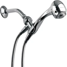 N2942CH Earth Spa 3-Spray with 1.25 GPM 2.7-in. Wall Mount Handheld Shower He...