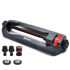 Lawn & Garden Essential Oscillating Sprinkler | Water Sprinkler for Yard,Covers