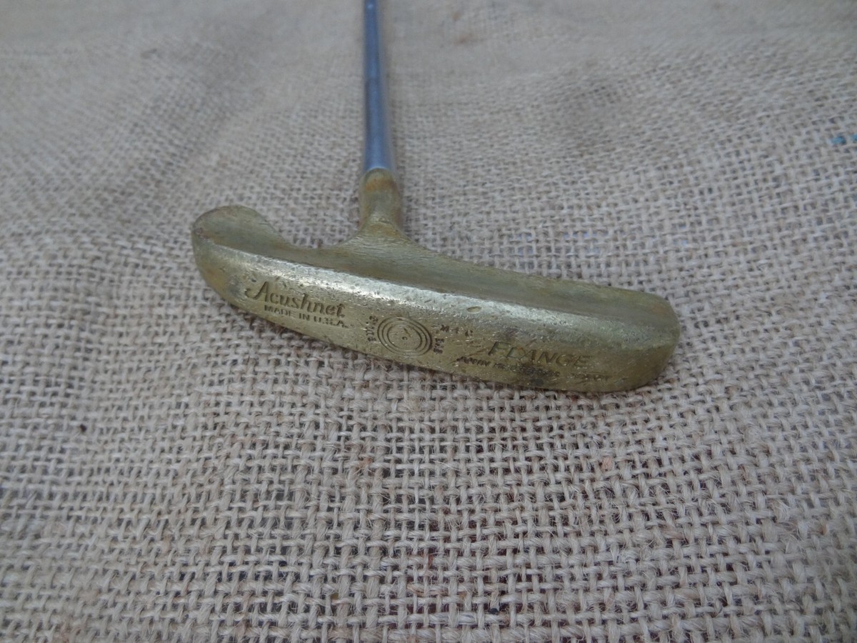Titleist Acushnet BULLS EYE M4C Flange Putter ⛳ Flare Tip Satin
