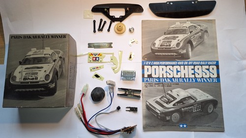 Tamiya Porsche 959 Rallye Paris-Dakar, 1/12, 58059, RC Car, selten, TOP Zustand! - Bild 21 von 24