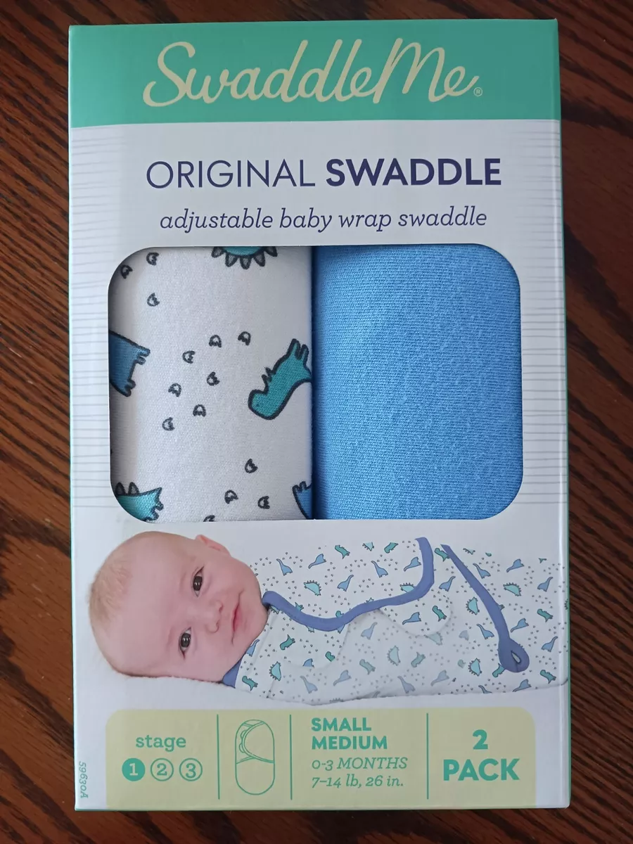 SwaddleMe Original Swaddle Size 0 3 Months 7 14 Lbs 2 PACK