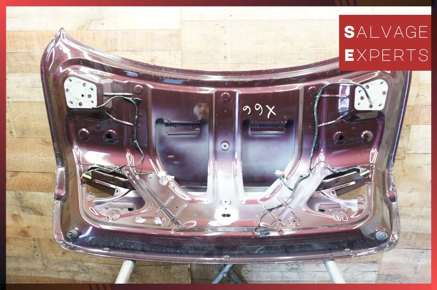 2014–2024 Maserati Quattroporte Rear Trunk Deck Lid Cover Panel Burgundy OEM
