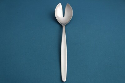 WMF Cromargan LAUREL Serving (1pc) Pierced Tablespoon Germany Triangle 7 1/2''