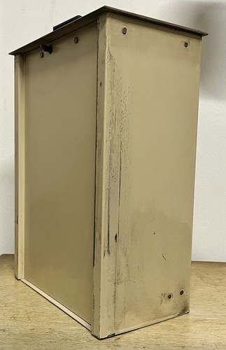 Vintage 1967 Ottone Ufficio Postale USA Cassetto postale POS Porta Grande (VENDITA SINGOLA) - Foto 8 di 15