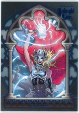 2023 Fleer Ultra Midnight Sons Thaumaturgical Artifacts Blue /180 #OO4 - Mjolnir