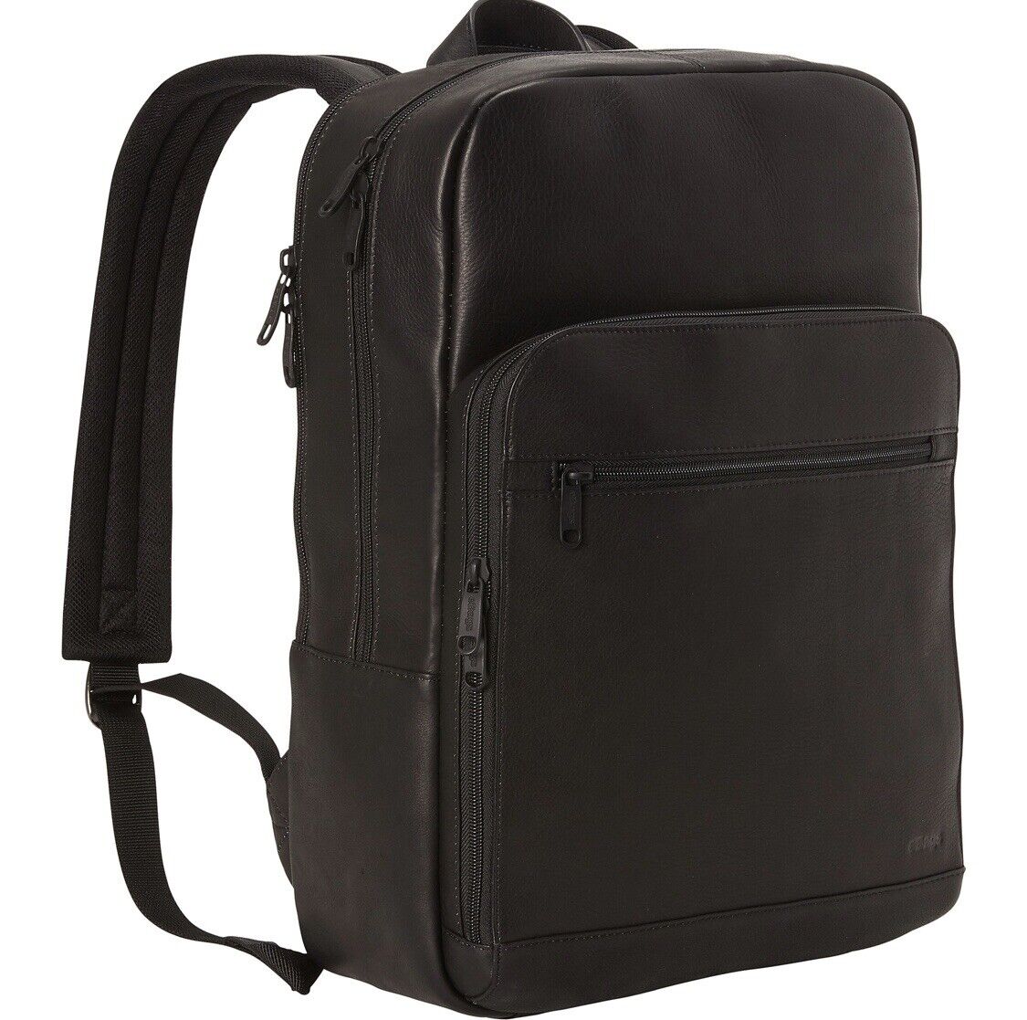 Slim Colombian Leather Laptop Backpack