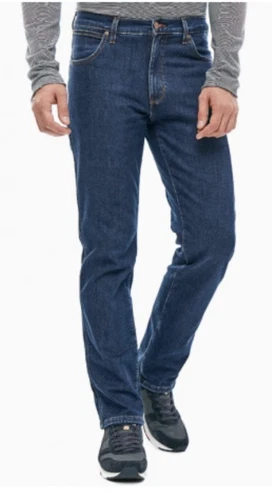 Wrangler jeans mens Texas fleece lined regular fit 'Indigo'   SECONDS    WA132