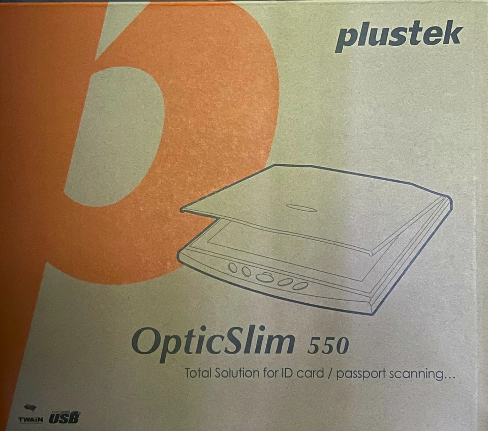 Plustek Flachbettscanner OpticSlim 550 600dpi *DIN A5* Scanner - Bild 2 von 4