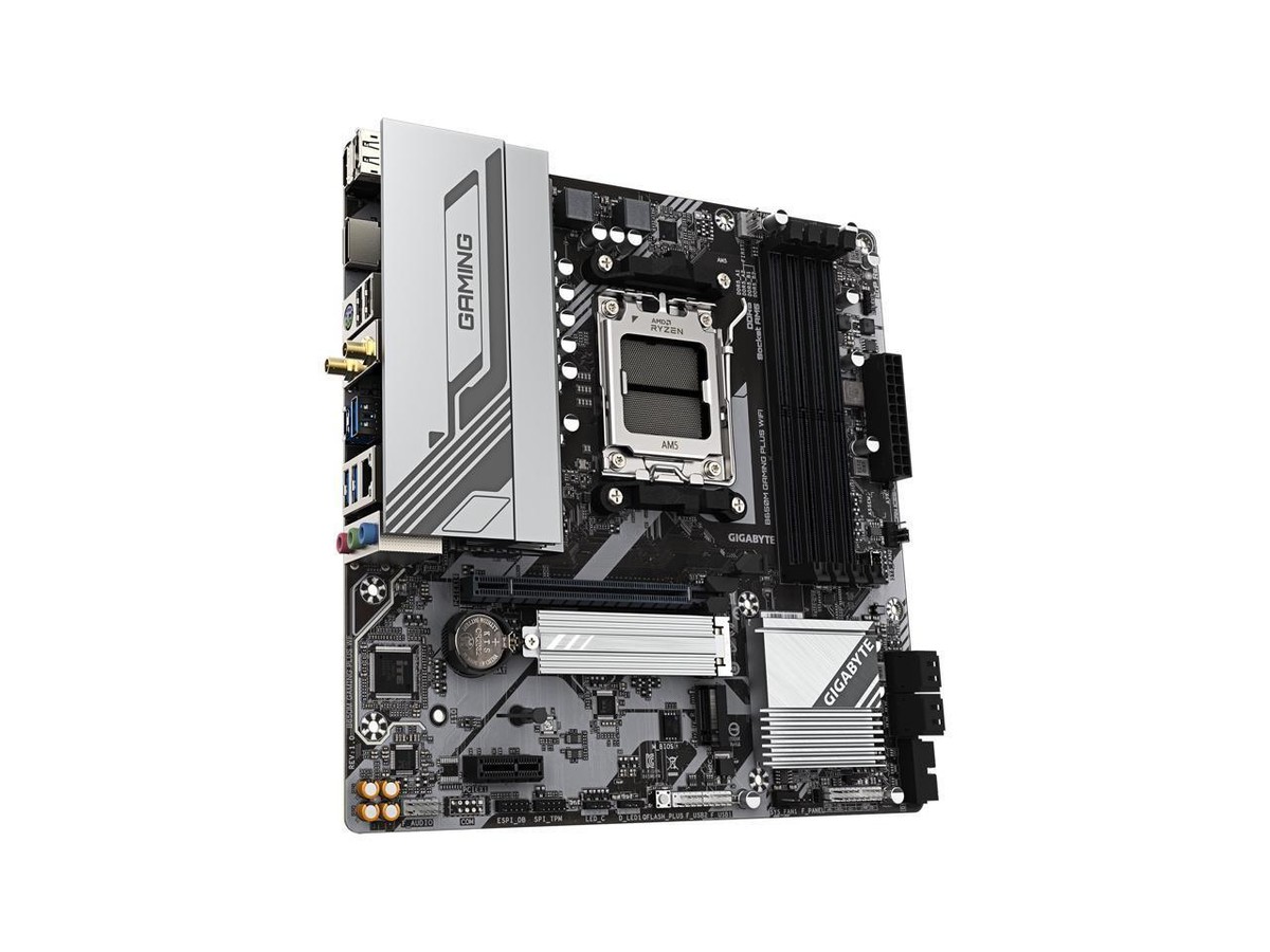 GIGABYTE B650M GAMING PLUS WIFI AM5 LGA 1718 AMD ATX, DDR5