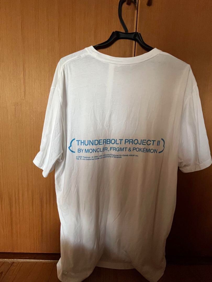Moncler Fragment Thunderbolt Project Pokemon T-shirt short sleeve