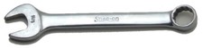 Snap On 9/16" SAE Combination 12 Pt Stubby Wrench Model OEX-180 Made USA Used
