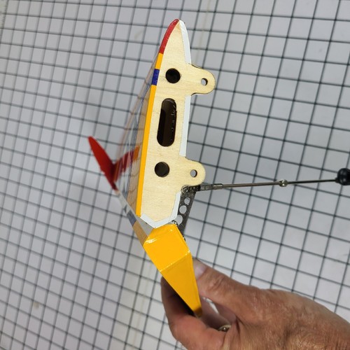 Aeroworks .90-1.20 YAK 54 ARF Horizontal Stabilizer w/ Elevators, Tubes, Horns - Picture 11 of 17