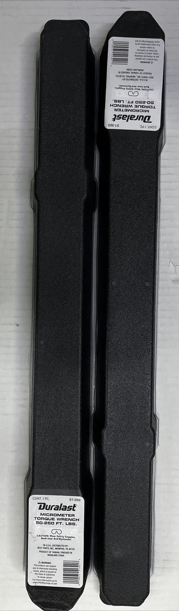 Duralast micrometer on sale torque wrench