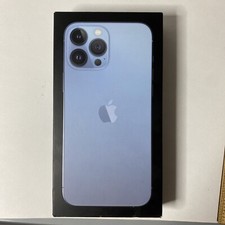 Original iPhone 13 Pro Max Box Only Sierra Blue 512 GB NO phone