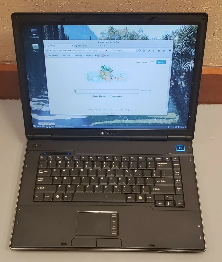 GATEWAY E-475M 15.6" Intel Core 2 Duo T5470 2GB RAM 120GB HDD WIFI  LINUX  - Image 2 of 4