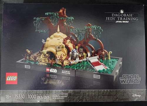 LEGO Star Wars: Dagobah Jedi Training Diorama (75330) New, Sealed & Retired