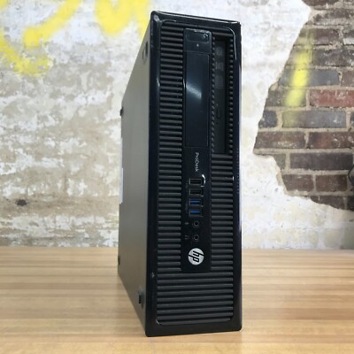 HP ProDesk SFF Desktop i3-4130 3.40GHz 4GB RAM 512GB SSD (Windows 7 Pro 64-Bit)