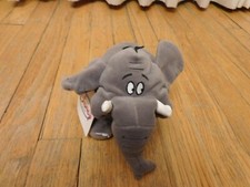 Vintage Walt Disney Store 8" Shep the Elephant Beanbag Toy NWT