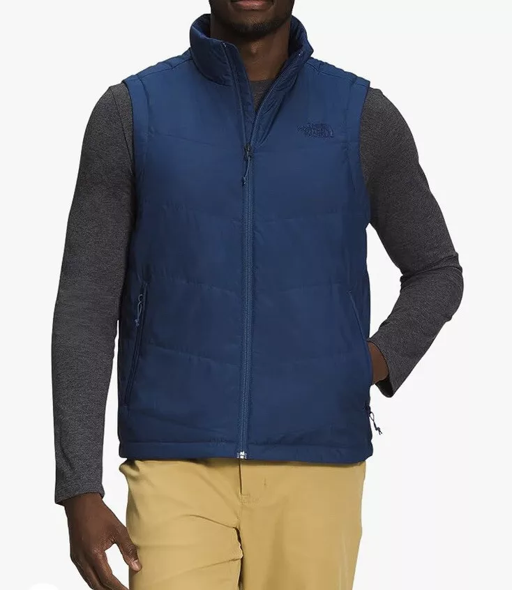 NWT THE NORTH FACE Junction Insulated Mens Vest Jacket Shady Blue