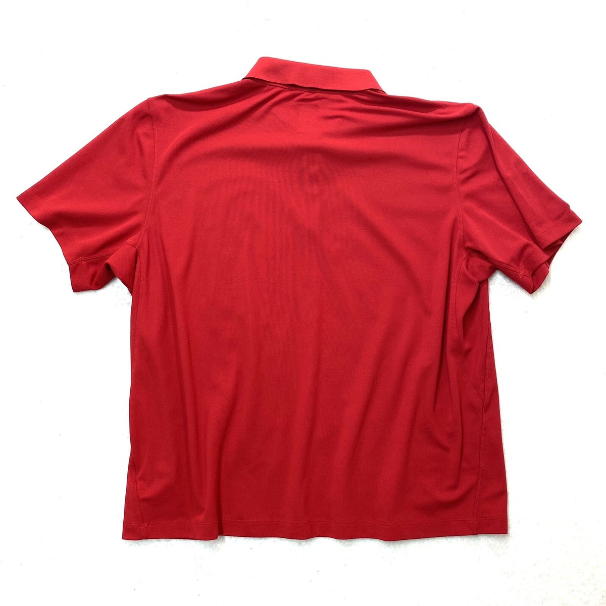 ★THE NORTH FACE★ Men's Coolmax Line Short Sleeve Polo WINE The North Face Mens Size XXL Red 1/4 Zip Polo Shirt Pique