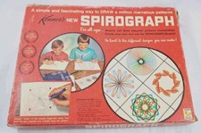 Vintage 1967 Kenner  s Spirograph No. 401 Blue Tray - NOT COMPLETE-