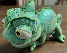 Disney Tangled Pascal Lizard Chameleon Metallic Parks Exclusive Plush 12" EUC!