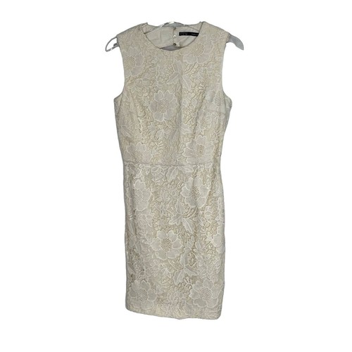 ZARA DRESS LACE WITH FRILL | eBay