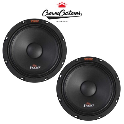 EDGE 6,5 ZOLL 400 W PRO AUDIO MITTELTÖNER EDSPRO STREET BREITBAND AUTO AUDIO LAUTSPRECHER