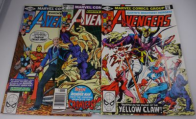 MARVEL アベンジャーズ　９体 AVENGERS #201,203,204 9.0/9.2 | eBay