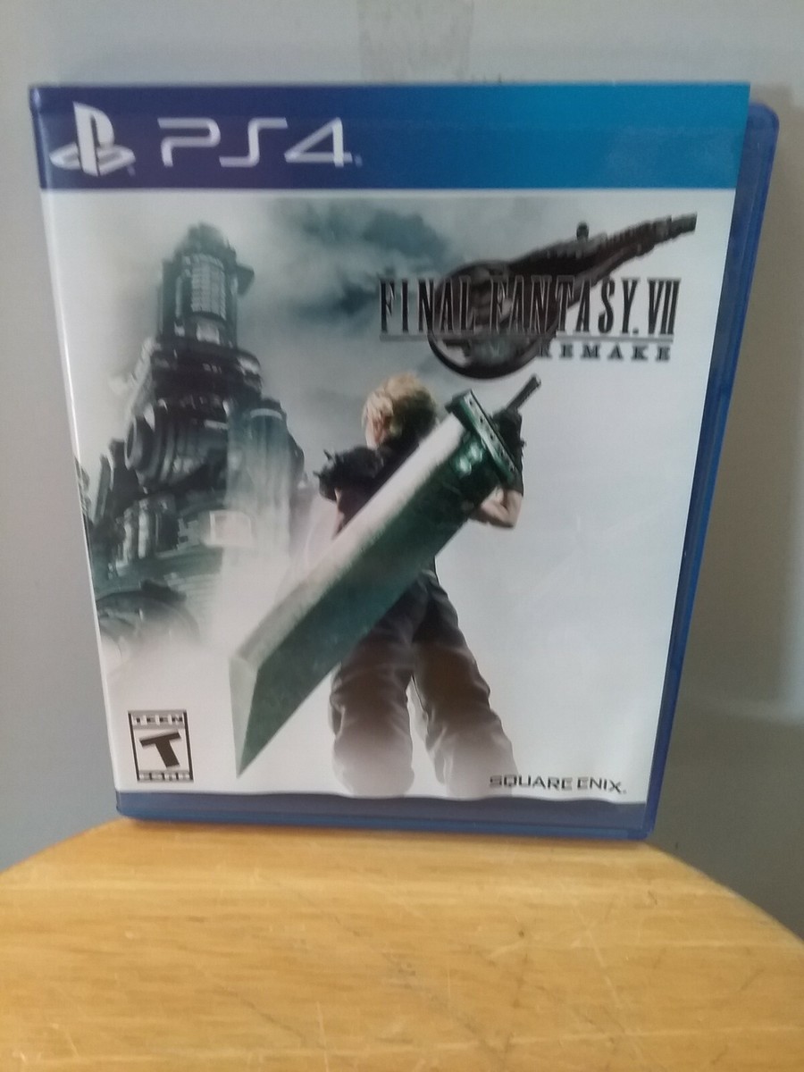 Final Fantasy VII 7: Remake Complete Disc + case