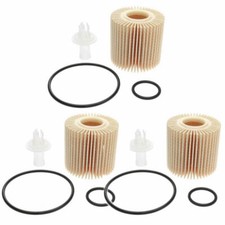 Set Of 3 For Toyota Oil Filter 04152-yzza1 Lexus Scion Us Stock