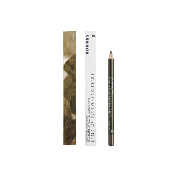 KORRES Dark Shade Eyebrow Pencil 01 for Defined Brows-image