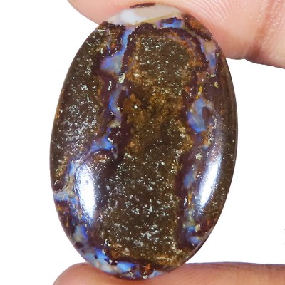 29.20 CT Natürlich Boulder Opal Cabochon, Edelstein 20x30x5 MM RR31