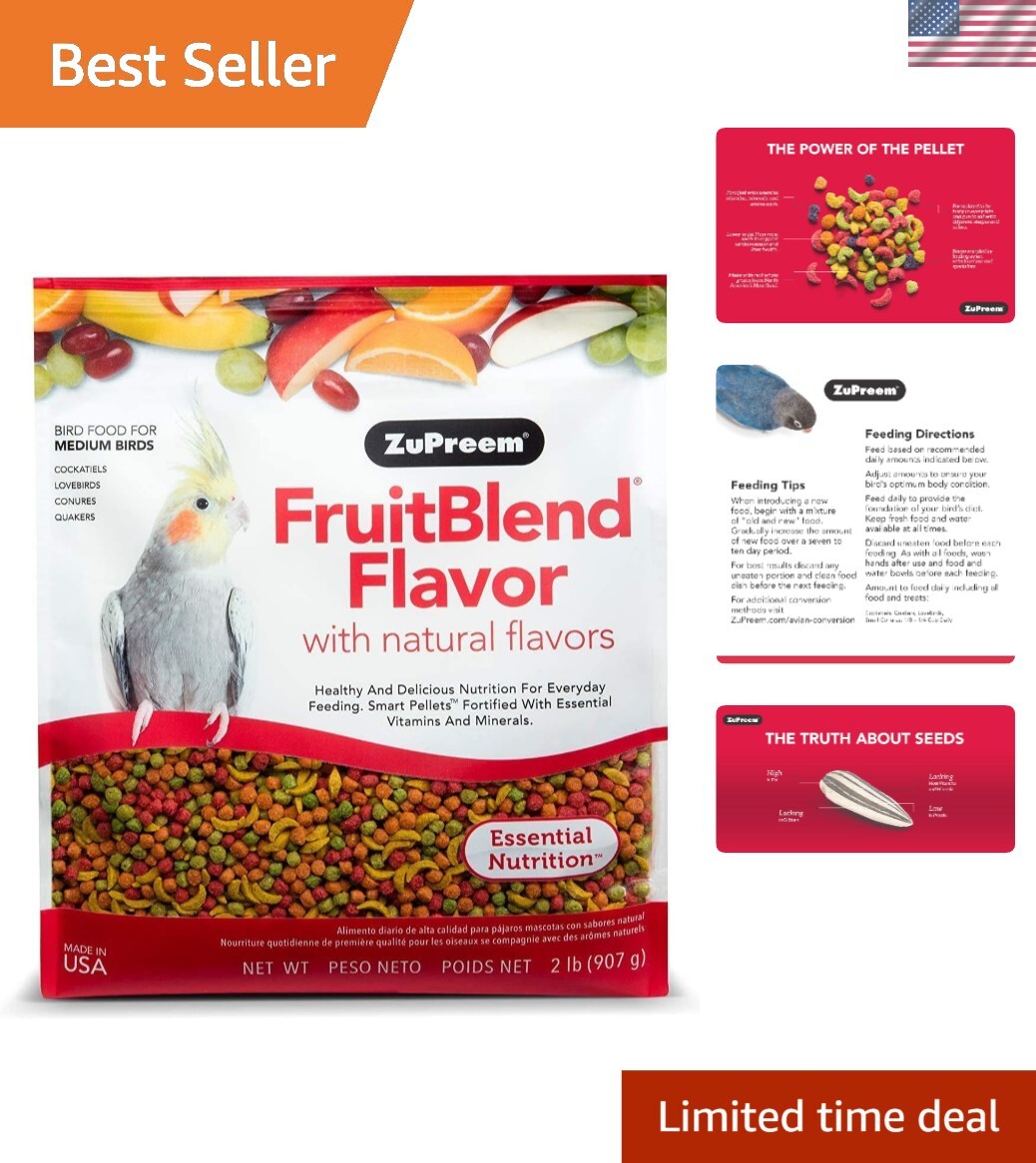 For Medium Birds - Essential Nutrition Guaranteed