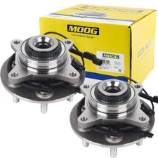 MOOG 515177 Front Wheel Bearing and Hub Assembly Pair for Ford F-150 2018- 2020