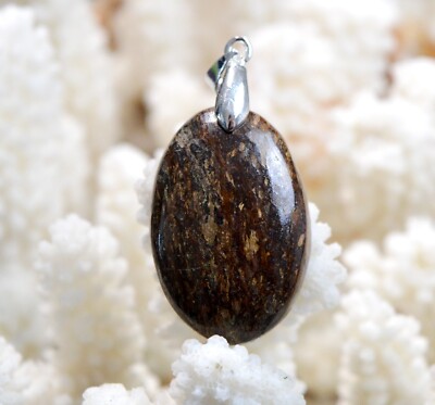 CIONDOLO VERSAILLES 1 - Con Cabochon Glitter Rosa Salmone E Oro - G - Foto 11