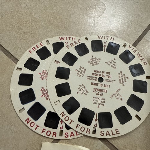 Viewmaster Projector With Case And 20 Reels Lot - Picture 5 of 9