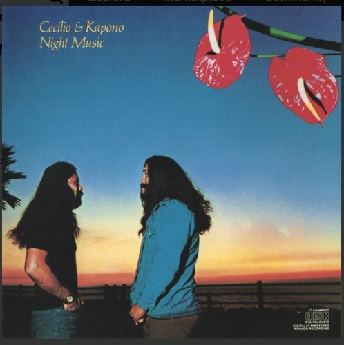 Cecilio & Kapono ‎– "Night Music" CD MINT 1991 - Afbeelding 1 van 3