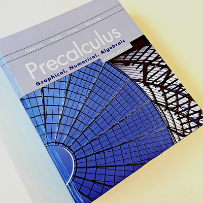 Precalculus: Graphical, Numerical, Algebraic (8th Edition) Hardcover - LIKE NEW