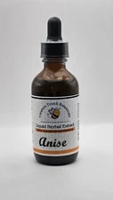 Anise Seeds Herbal Tincture Organic, 1oz bottle, Digestive, Respiratory