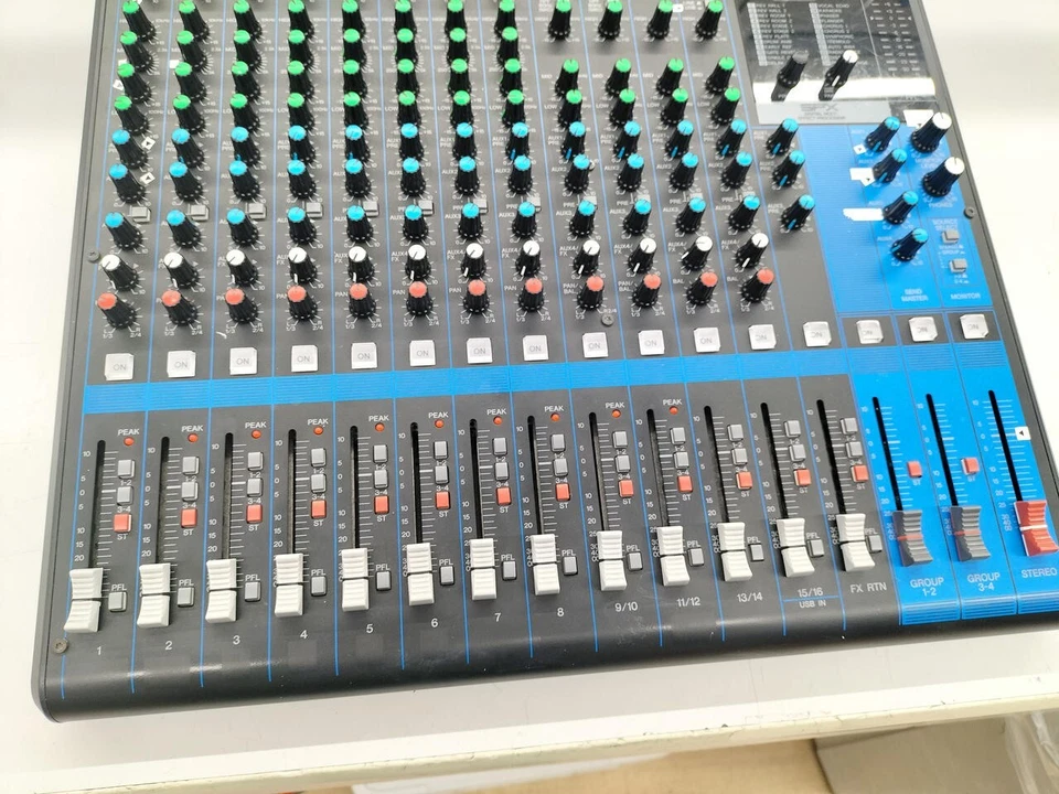 Yamaha MG16XU 16-Channel Mixer With USB Audio Interface & Effects from japan - Image 2 of 4
