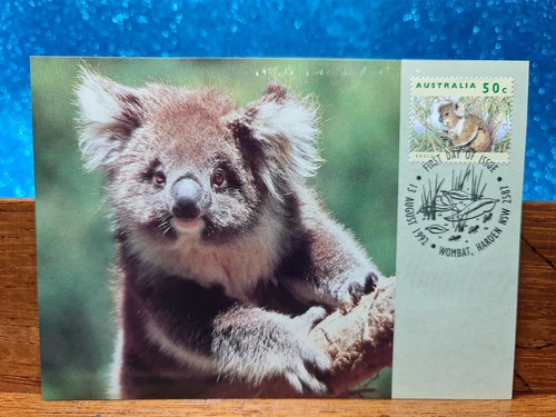 First Day Cover Postcard📮1992 (50c) Harden NSW AUSTRALIAN WILDLIFE 📮 AUST POST