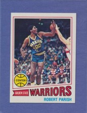 1977 Topps Robert Parish #111 HOF RC Golden State Warriors Rookie NM-MT SHARP